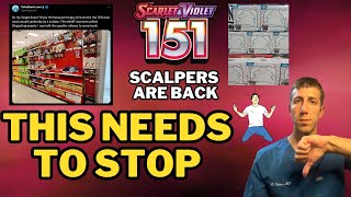 Getting Jumped for Pokémon Cards Scalpers Are Back in Full Force for the SV 151 Set [upl. by Eilatan]