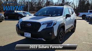 Certified 2023 Subaru Forester Wilderness Pompton Plains NJ U15831 [upl. by Norty867]