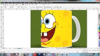Mockup de Canecas no Corel [upl. by Nerty474]