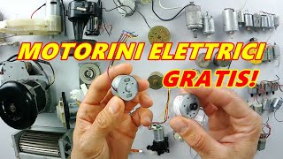 MOTORINI ELETTRICI GRATIS [upl. by Spratt]