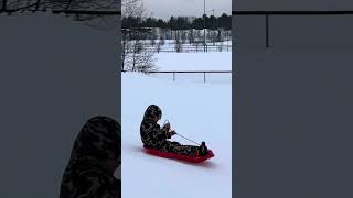 Tobogganing  Kinsmen Park [upl. by Teloiv]