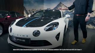 Die Alpine A110 R Le Mans beim Autohaus Kleinemeier [upl. by Assyral]