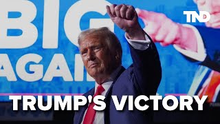 Trump wins presidential election with projected 277 votes [upl. by Vacla440]