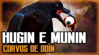 Os corvos de Odin Hugin e Munin  MITOLOGIA NÓRDICA [upl. by Lynnet]