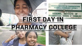 FIRSTDAY IN PHARMACY COLLEGE  BAD THINGS HAPPENED RIPSAT deepasha dives  MINI VLOG seze [upl. by Etolas]