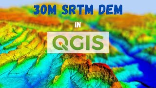 Download SRTM DEM using QGIS  Open Topography  part3  GeoDev [upl. by Erolyat]