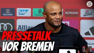 Pressetalk vor Werder Bremen  FC Bayern  4 Spieltag [upl. by Igal772]