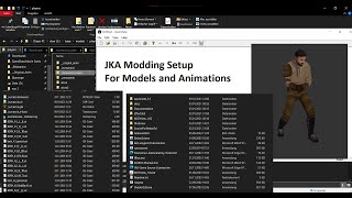 JKA Modding View Models  Edit Animation Setup [upl. by Rockey]