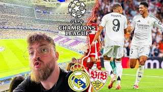 Real Madrid vs VFB Stuttgart UCL Stadionvlog 😱🔥  PARTIE AUF AUGENHÖHE  ViscaBarca [upl. by Paulette]