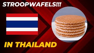 Stroopwafels in Thailand at Amazon Cafe [upl. by Ardnusal]