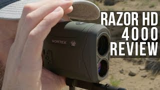 Razor HD 4000 NEW Vortex Rangefinder Review [upl. by Phemia]