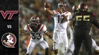 Virginia Tech vs Florida State Football Highlights 2018 [upl. by Eveineg]