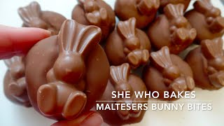 How To Bake Maltesers MaltEaster Bunny Bites [upl. by Adhern617]