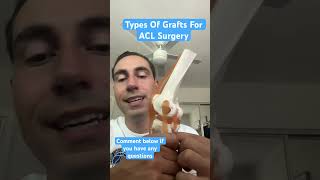 Types of Grafts For ACL Surgeryallograft vs autograft shorts [upl. by Yran540]