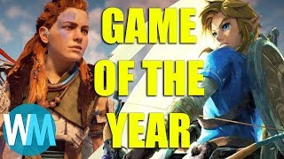 Top 10 Best Video Games of the Year 2017 [upl. by Iel]