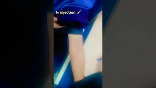 Iv injection 💉💉💉shorts iv injection short video youtube [upl. by Sukramaj]