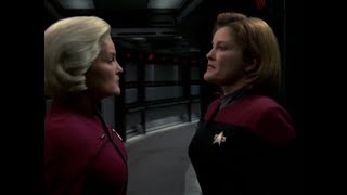 Admiral Janeways Tells Captain Janeway About the Future [upl. by Nereus800]