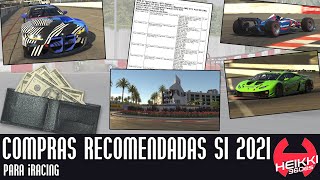 Compras recomendadas en iRacing para la S1 2021  quottutorialquot de selección de circuitos [upl. by Udenihc]