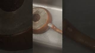 How to Remove Burnt Marks from Copper Pots and Pans [upl. by Nairrod]