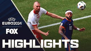 Poland vs Netherlands Highlights  UEFA Euro 2024 [upl. by Renard]