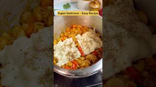 Cooker Pasta  Desi Macaroni Recipe ❤️ shorts easyrecipe quickrecipe [upl. by Mathe]