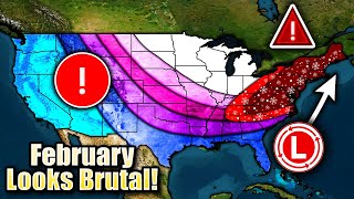 February Looks Brutal  Long Range Outlook [upl. by Rosenstein]