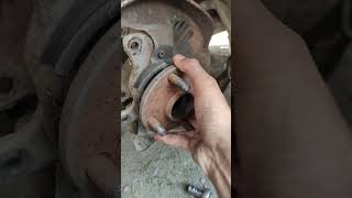 Front wheel bearing noise carhacks tools mechaniclife shorts [upl. by Lainad]