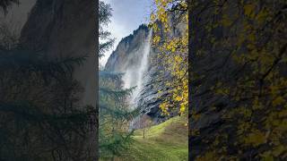 Visiting Jungfrau region Lauterbrunnen valley and its waterfalls 😍 [upl. by Markowitz]