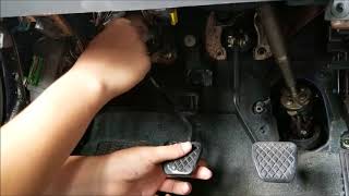 clutch pedal adjustment [upl. by Crockett]