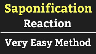 Saponification Reaction with Mechanism in Hindi  Very Easy Method  Chemistry Academy [upl. by Eiaj250]