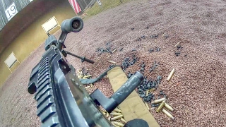 US Army M240 Machine Gun Shooting Range [upl. by Andra835]