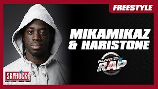 MikaMikaz amp Haristone en freestyle PlanèteRap [upl. by Enahc]