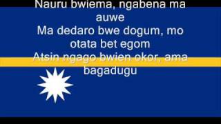 Hymne national de Nauru [upl. by Ehman]