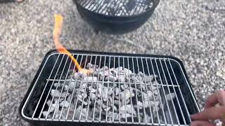 Weber Go Anywhere next to Smokey Joe  family review [upl. by Viridissa518]