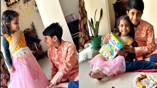 Bhai fota special vlog Bhai dooj e saradin ki holo mithai s reaction after seeing her dad [upl. by Cruz]