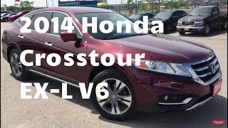 2014 Honda Accord Crosstour EXL V6 4WD  WHITBY OSHAWA HONDA  Stock  U5251 [upl. by Meesan]