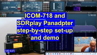 Setting up an SDR panadapter for the first time [upl. by Salb202]