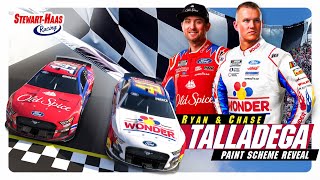 Preece amp Chase Wonder Bread And Old Spice Are Racing Into Talladega  StewartHaas Racing [upl. by Monique]