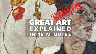 Great STOLEN Art Explained Egon Schiele [upl. by Cinemod]