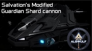 Elite Dangerous Odyssey  Salvations Modified Guardian Shard cannon raw test fights [upl. by Ahsiki731]