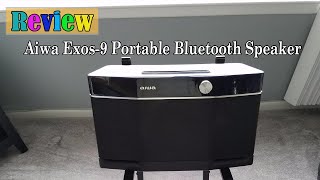 Aiwa Exos9 Portable Bluetooth Speaker Review  Is It Worth It [upl. by Sackville59]