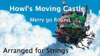 Howls Moving Castle for Strings violin 2 [upl. by Najed532]