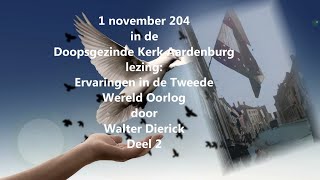 Lezing de Tweede Wereld Oorlog 1 november 2024 [upl. by Melas]