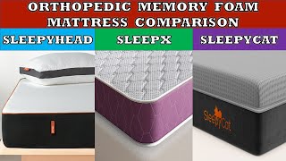 Sleepyhead vs SleepX vs SleepyCat Mattress Comparison  Which is better [upl. by Ben222]