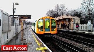 East Acton  Central line  London Underground  1992 Tube Stock [upl. by Gussy]