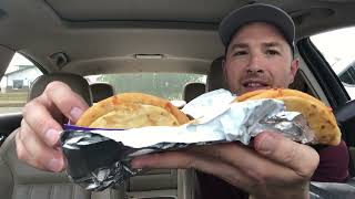 NEW Taco Bell Cheesy Street Chalupas Review [upl. by Breskin]