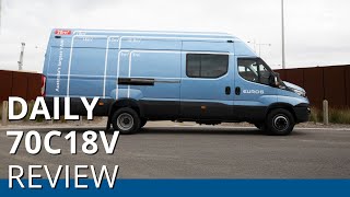 IVECO Daily 70C18V 2018 Review  trucksales [upl. by Arot]