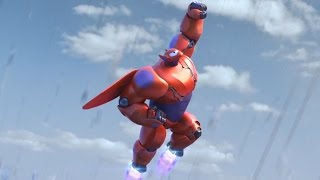 Big Hero 6  Grandes heroes  Baymax Super Heroe  Todas las escenas más divertidas [upl. by Ocicnarf]