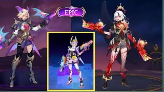 REVIEW SKIN BEATRIX GAME PLAY  Mobile Legends [upl. by Yggep]