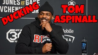 3 Minutes And 44 Seconds Of Jon Jones Ducking Tom Aspinall [upl. by Sul]